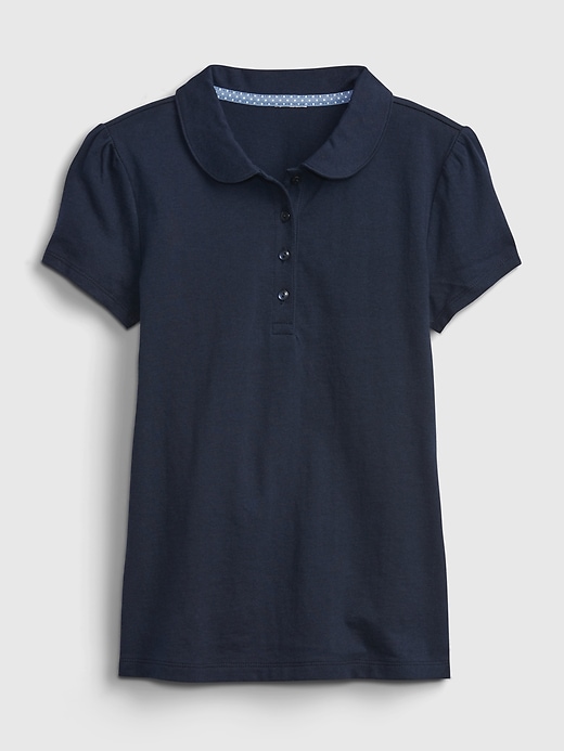 Image number 5 showing, Kids 100% Organic Cotton Uniform Polo Shirt