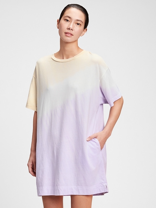Image number 9 showing, Oversized T-Shirt Dress