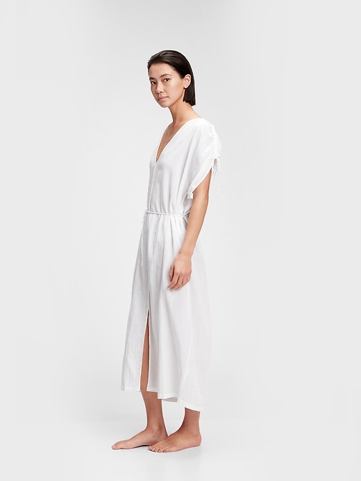 Image number 1 showing, Dreamwell Crinkle Maxi Cover-Up