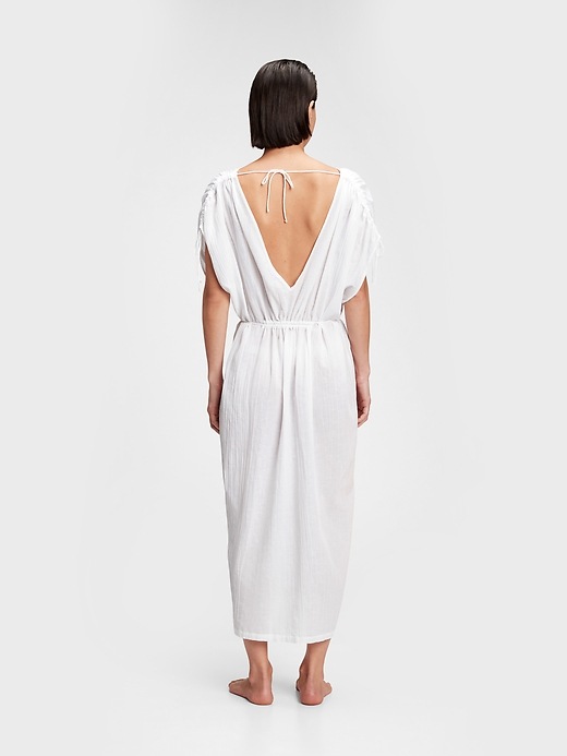 Image number 2 showing, Dreamwell Crinkle Maxi Cover-Up