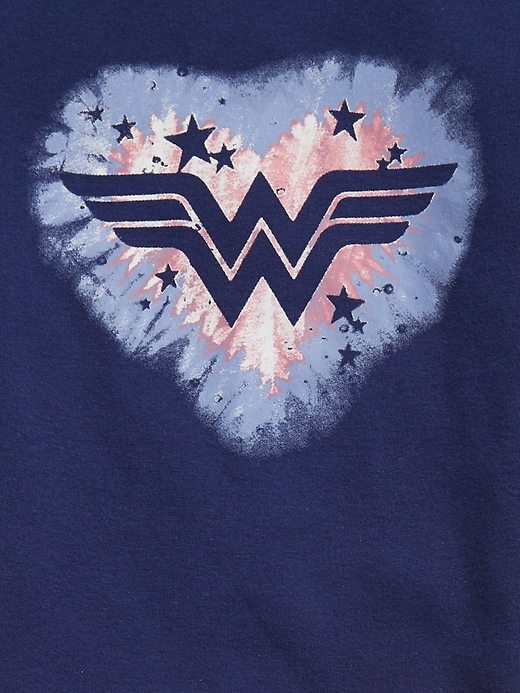 Image number 2 showing, GapKids &#124 DC&#153 Wonder Woman 100% Organic Cotton PJ Set