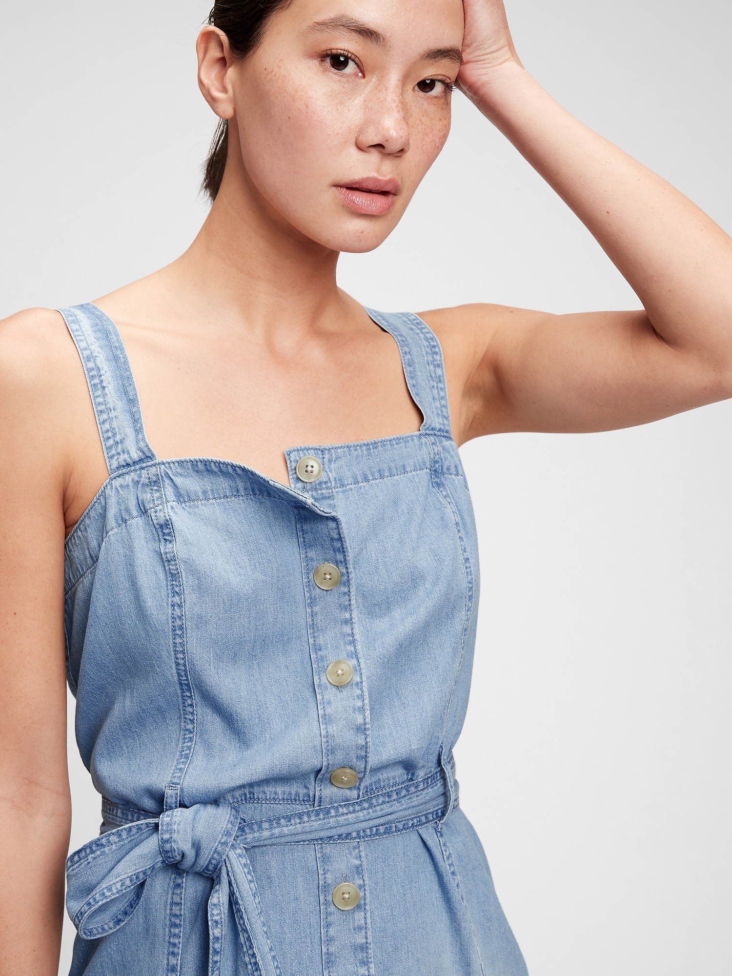 Apron dress gap sale