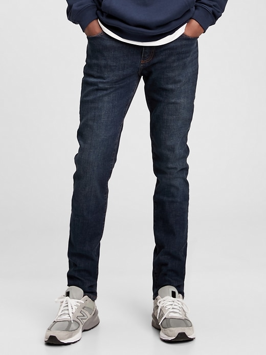 Image number 1 showing, GapFlex Skinny Jeans with Washwell