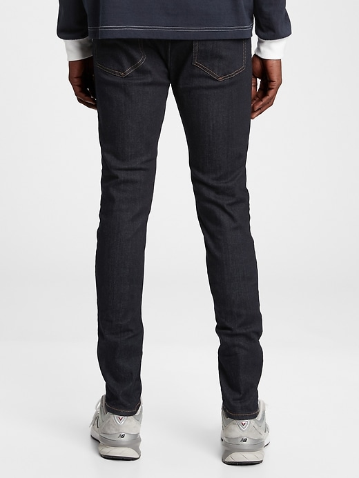 2 of 8 showing, with the color resin rinse of product GapFlex Super Skinny Jeans