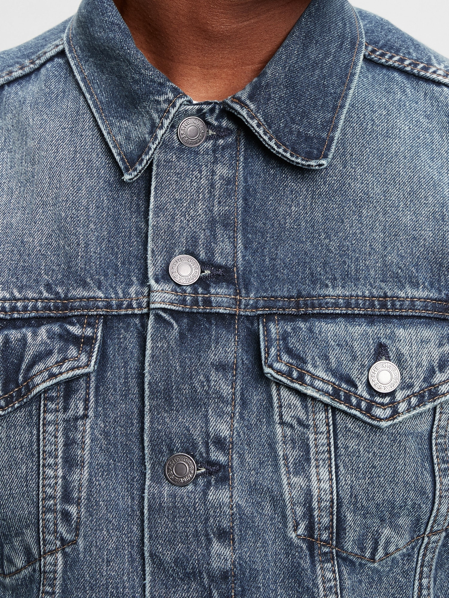 Icon Denim Jacket With Washwell™ Gap