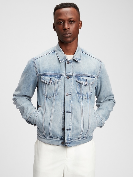 Image number 1 showing, Icon Denim Jacket with Washwell