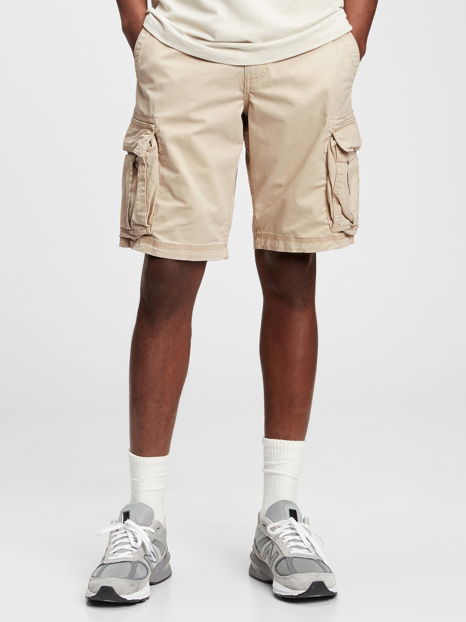 11 Twill Cargo Shorts With Gapflex Gap