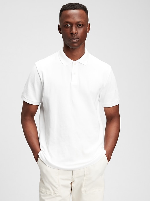 Image number 1 showing, Pique Polo Shirt