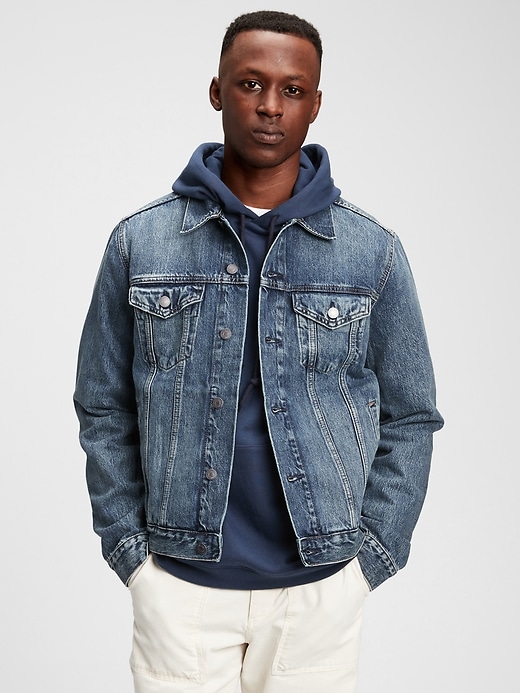 Image number 1 showing, Icon Denim Jacket with Washwell