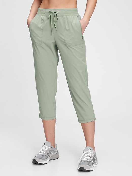 Image number 7 showing, GapFit Recycled Hike Capris