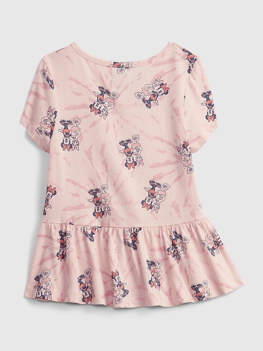 2 of 8 showing, with the color minnie mouse of product babyGap &#124 Disney Minnie Mouse 100% Organic Cotton Mix and Match Tunic Top
