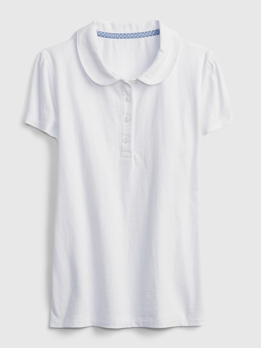Image number 4 showing, Kids 100% Organic Cotton Uniform Polo Shirt
