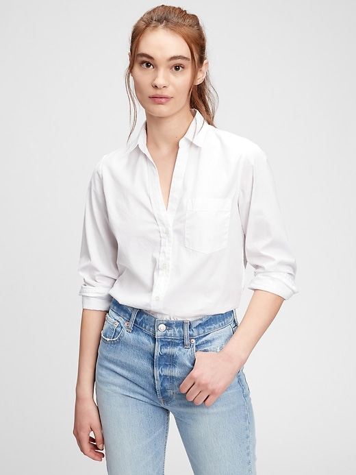 Image number 1 showing, Perfect Shirt in Poplin