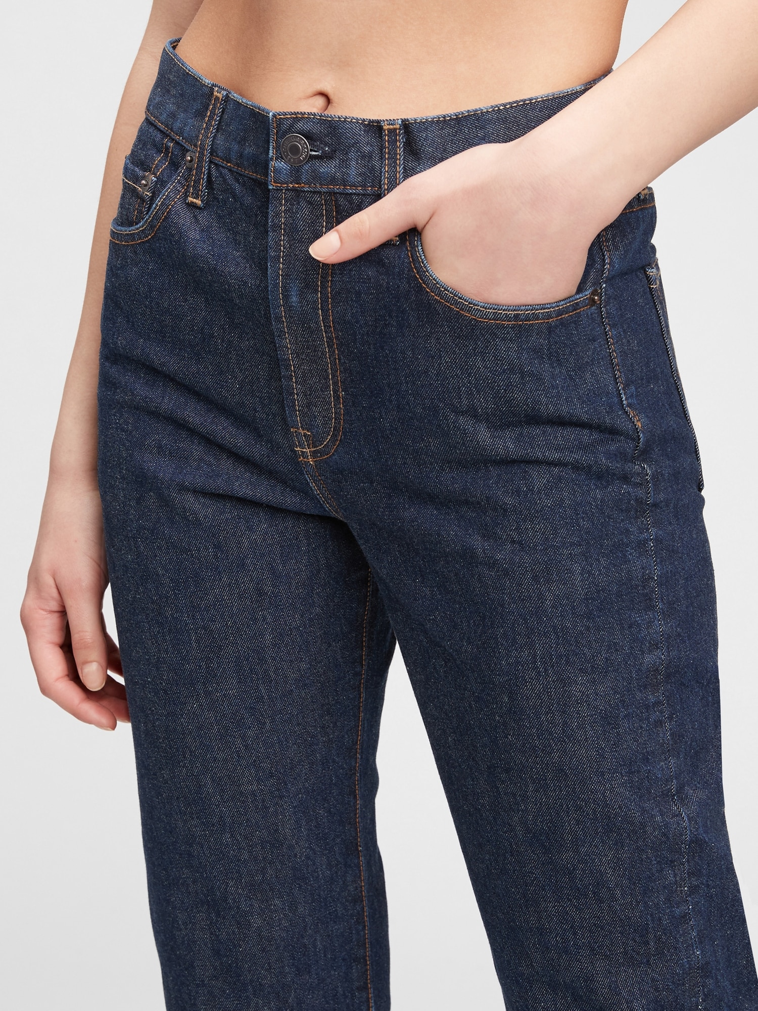 Made In The Usa 1969 Premium High Rise Straight Fit Jeans Gap