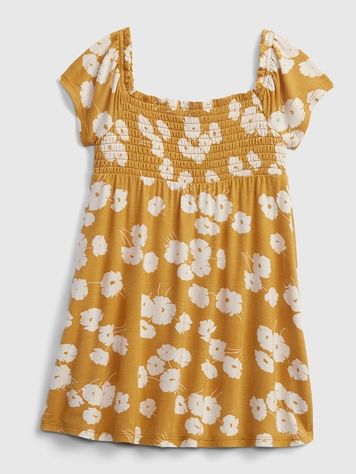 Image number 2 showing, Toddler Print Smocked Dress