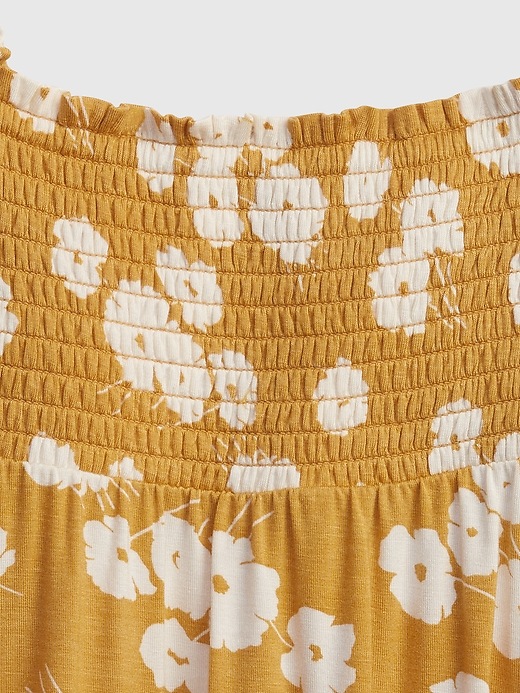 Image number 3 showing, Toddler Print Smocked Dress