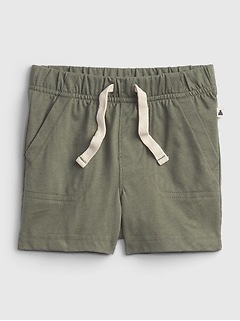 BabyGap Gap 2-Pack Mix and Match Pull-On Baby Shorts Grey and Navy