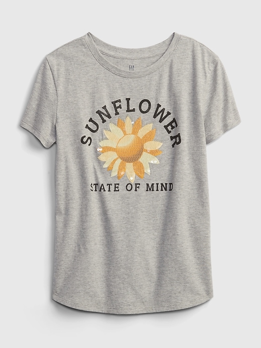 Image number 2 showing, Kids Organic Cotton Interactive Graphic T-Shirt