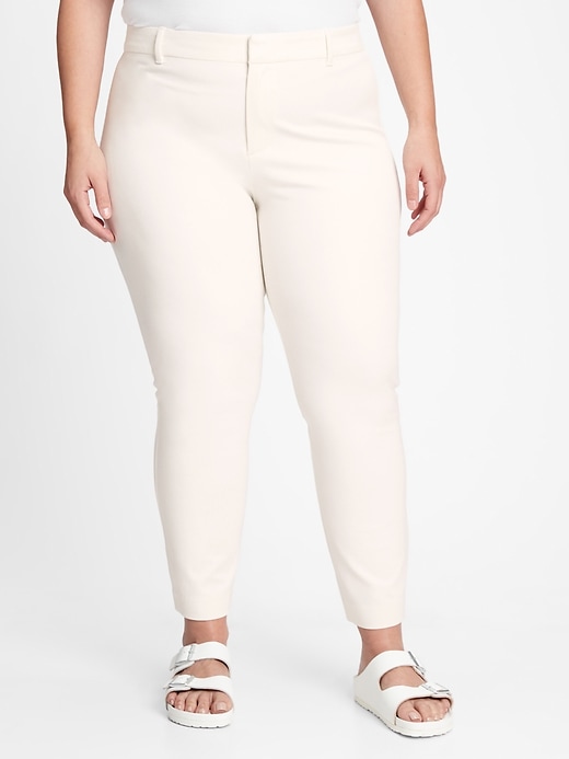 Image number 4 showing, High Rise Slim Ankle Pants with Stretch