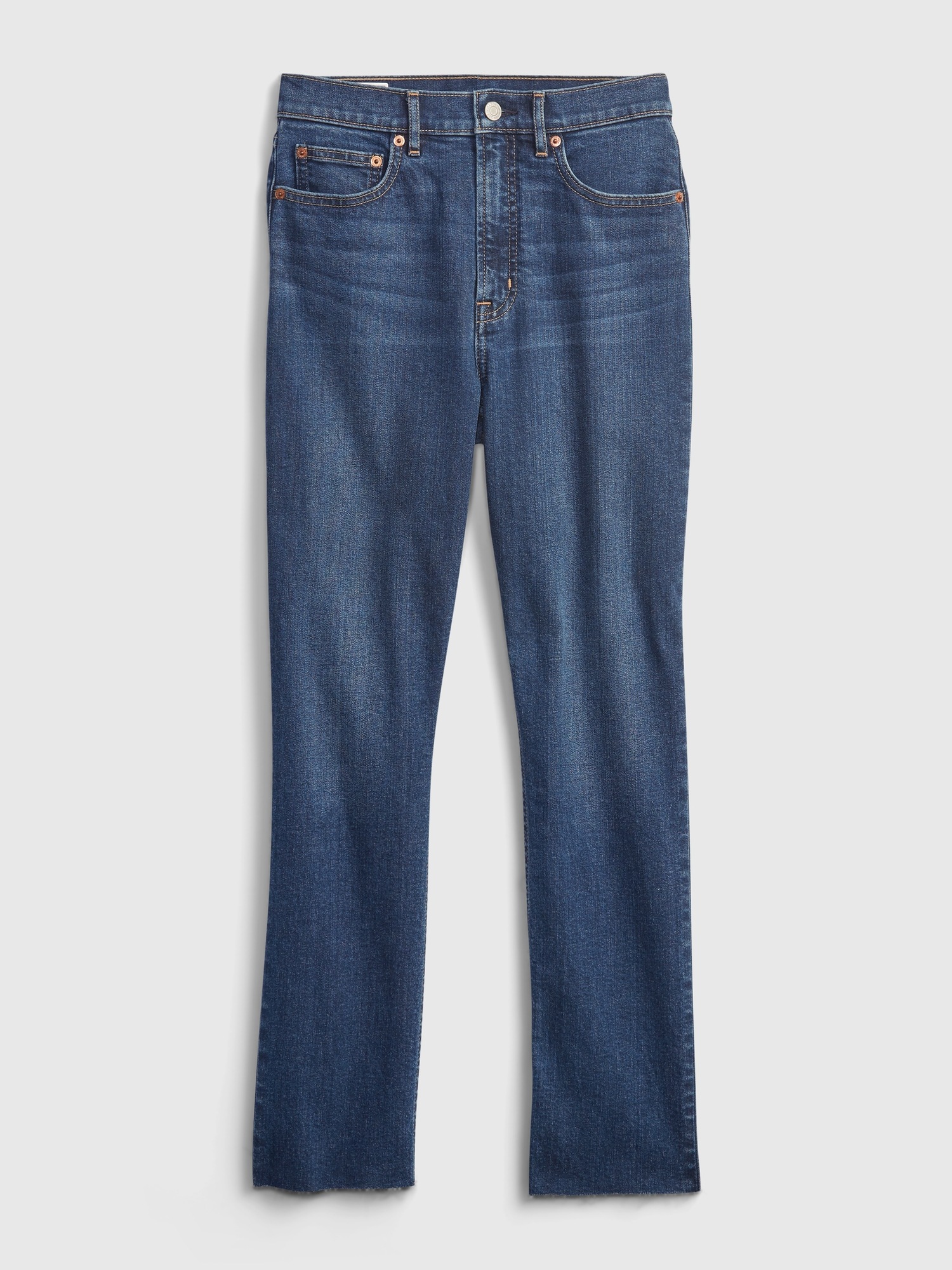 high rise cigarette jeans gap