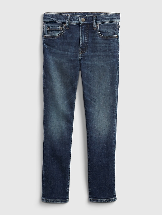 Image number 1 showing, Kids Slim Taper Jeans with Stretch