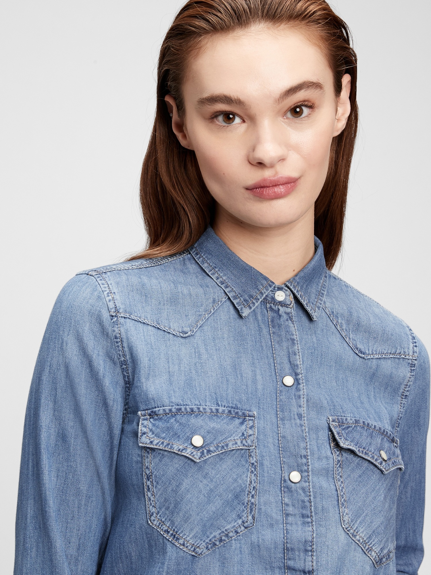 Gap Jean Shirt Shop, 53% OFF | www 