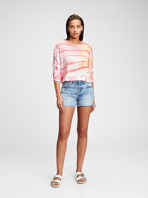 Image number 3 showing, Boxy Cropped T-Shirt