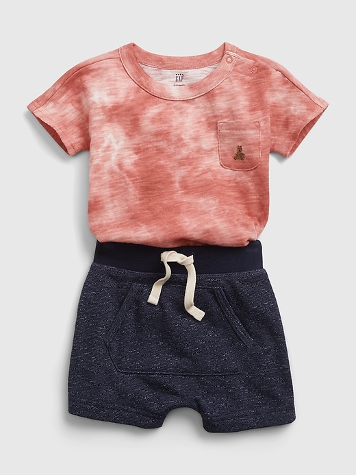 Image number 3 showing, Baby Tie-Dye Outfit Set