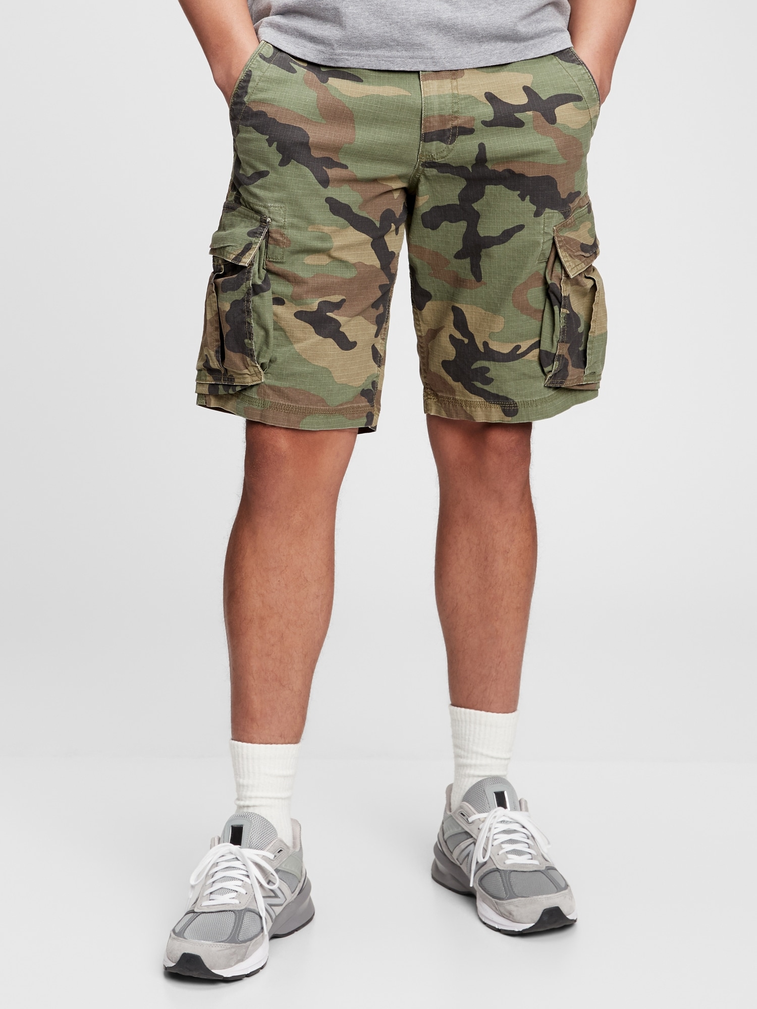 Renderen Meenemen vrijheid 11" Twill Cargo Shorts with GapFlex | Gap