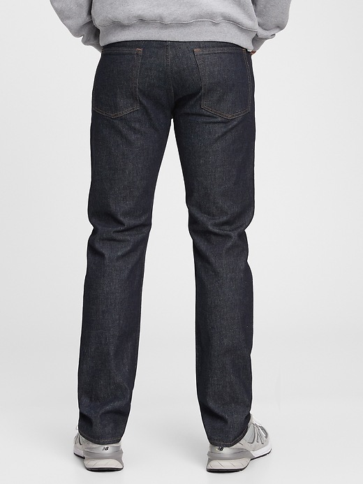 2 of 8 showing, with the color resin rinse of product GapFlex Slim Straight Jeans With Washwell™