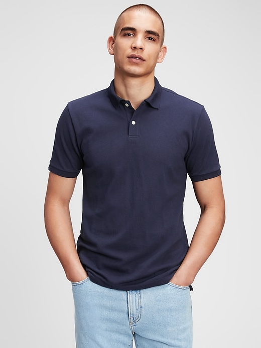 Pique Polo Shirt | Gap