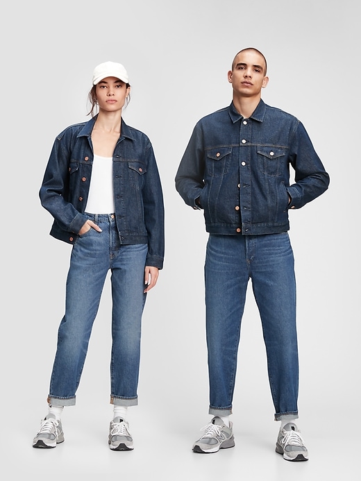 Image number 1 showing, Gap & Jean ReDesign Icon Denim Jacket With Washwell&#153