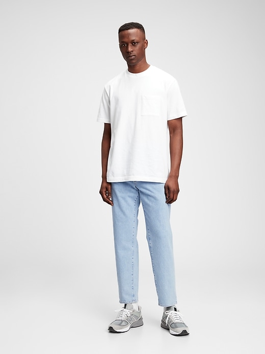 Image number 1 showing, Cropped Straight Jeans with GapFlex