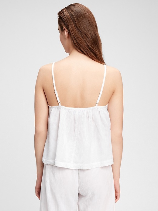 Image number 2 showing, Dreamwell Crinkle Tie-Front Cami