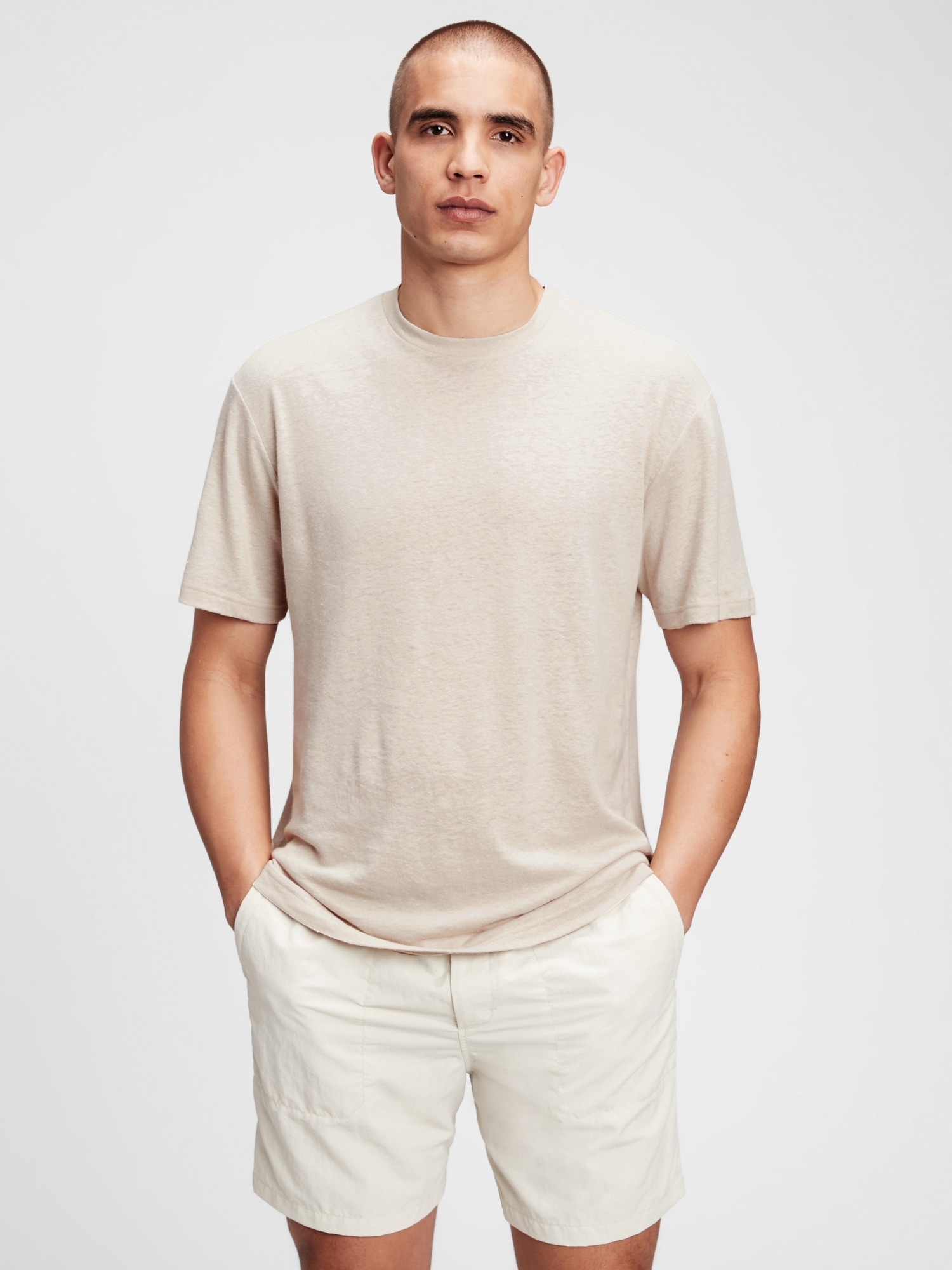 Gap linen on sale t shirt