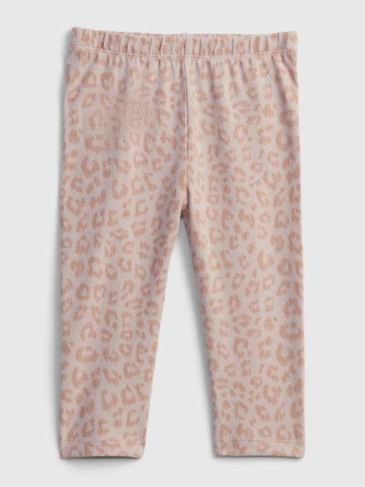 Image number 1 showing, Baby Organic Cotton Mix and Match Print Leggings