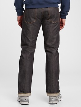 Selvedge Straight Jeans | Gap