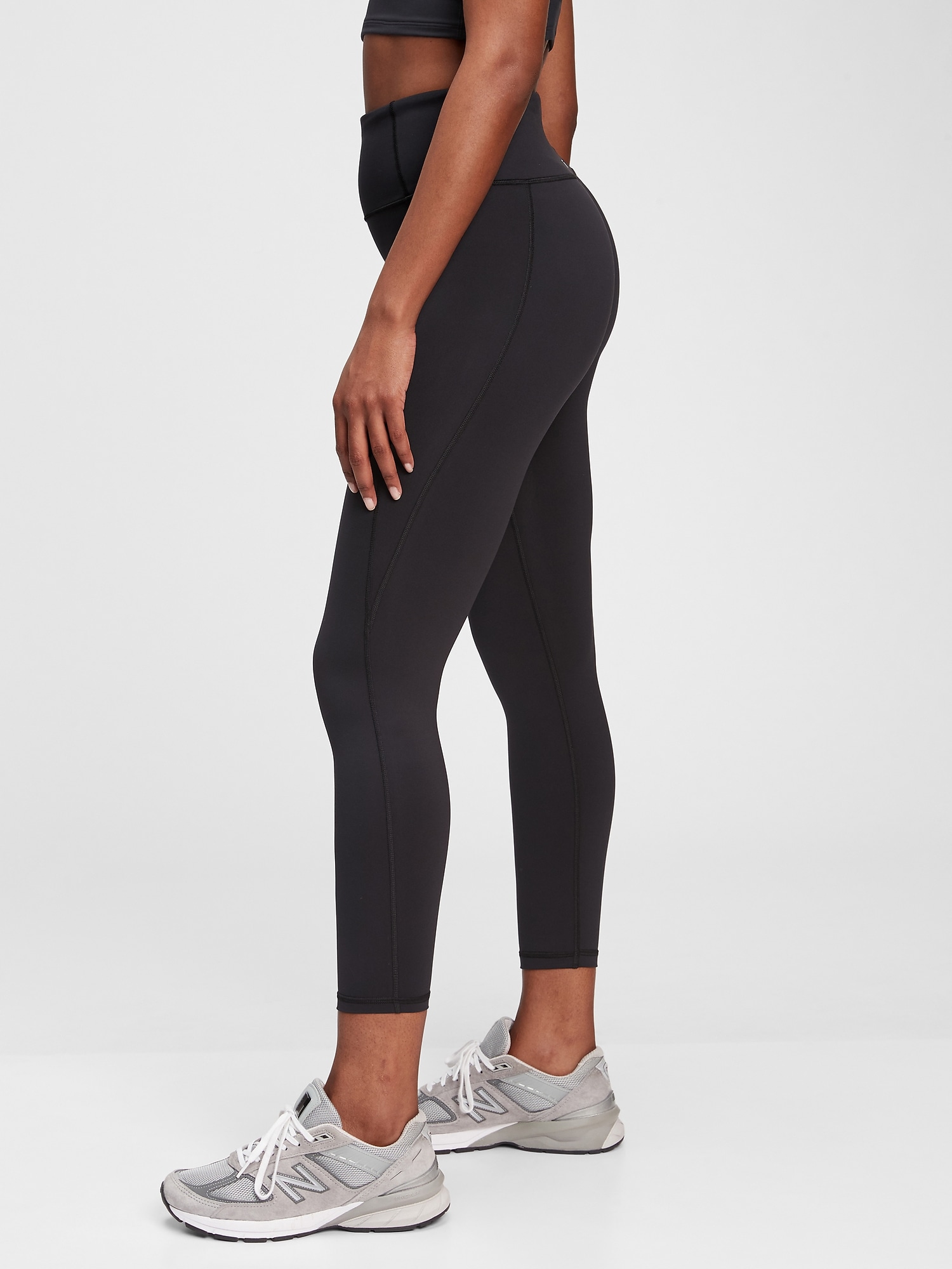 GapFit High Rise Full Length Leggings in Eclipse | Gap