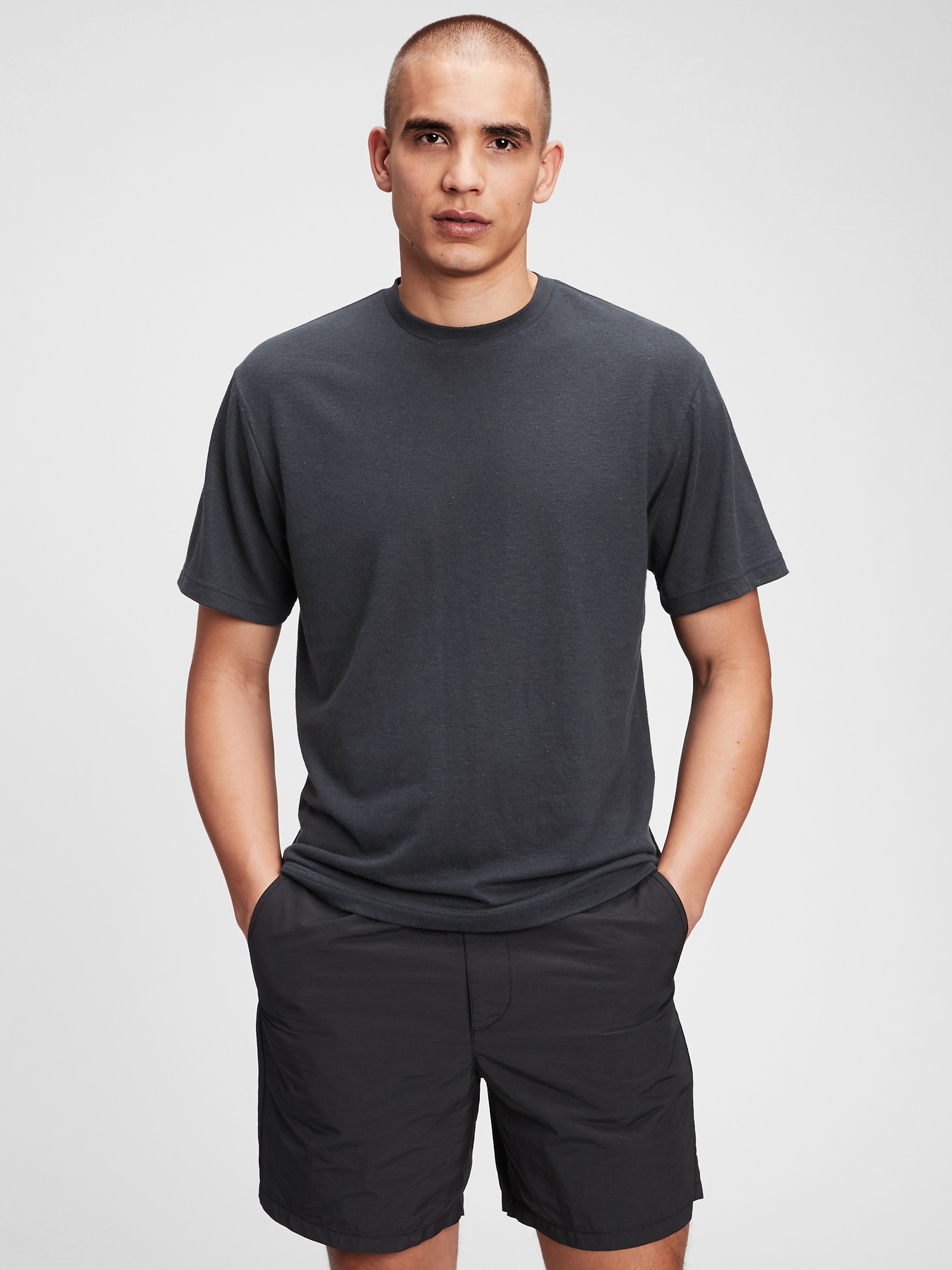 Linen T Shirt Gap