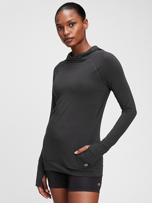 View large product image 1 of 8. GapFit Breathe Hoodie