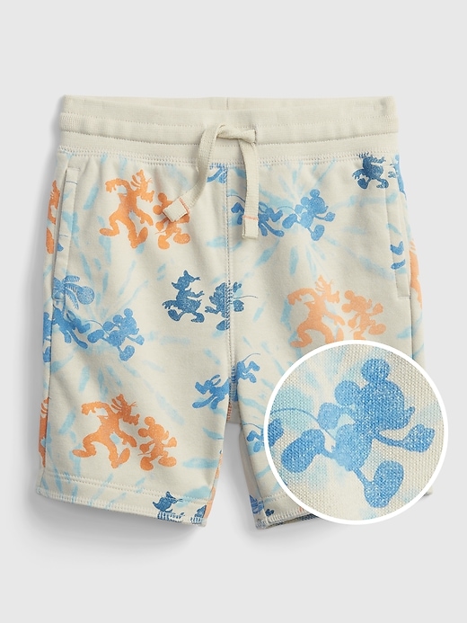 1 of 8 showing, with the color multi of product babyGap &#124 Disney Mickey Mouse Pull-On Shorts