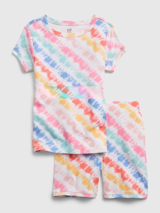 Image number 1 showing, Kids 100% Organic Cotton Tie-Dye PJ Set