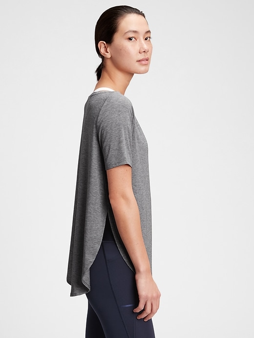 Image number 1 showing, GapFit Breathe Tunic T-Shirt