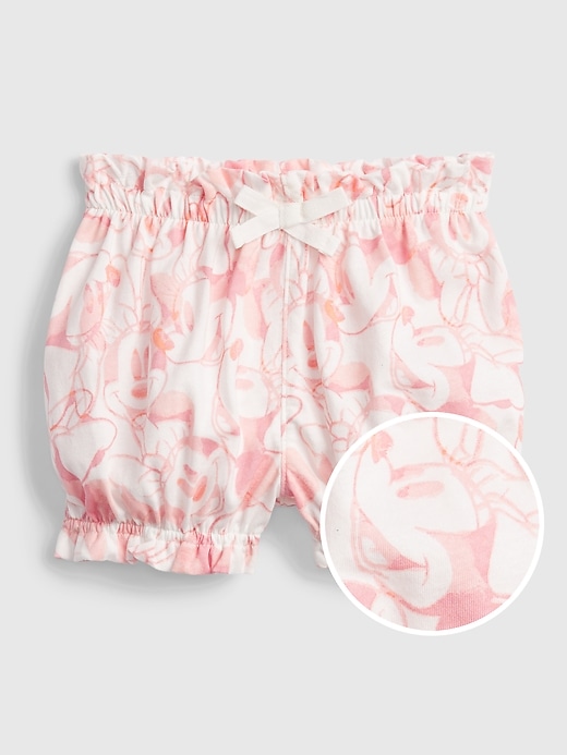 Image number 1 showing, babyGap &#124 Disney Minnie Mouse 100% Organic Cotton Pull-On Shorts
