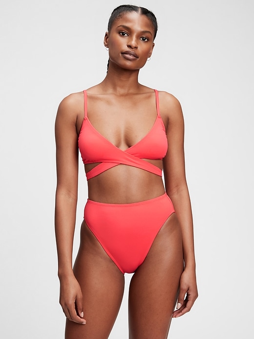 Image number 1 showing, Wrap-Back Bikini Top