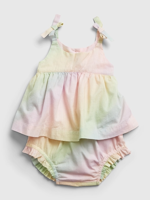 Image number 3 showing, Baby Rainbow Outfit Set