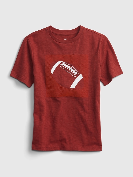Image number 1 showing, Kids Tentacle Football Graphic T-Shirt