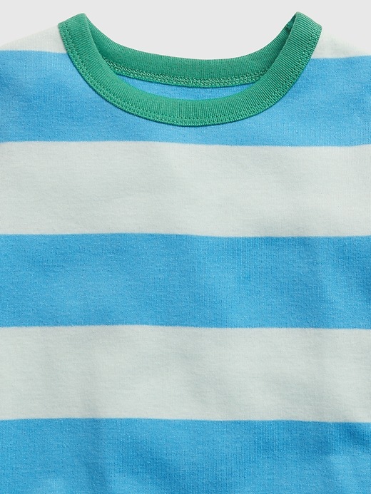 Image number 2 showing, babyGap 100% Organic Cotton Stripe PJ Set