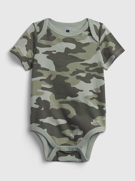 View large product image 1 of 1. Baby Organic Cotton Mix and Match Print Bodysuit