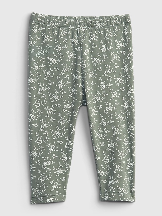Image number 4 showing, Baby Organic Cotton Mix and Match Print Leggings